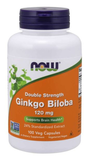 Ginkgo Biloba - Miłorząb Japoński ekstrakt  (100 kaps.)