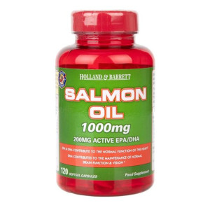 Salmon Oil 1000 mg (120 kaps.)
