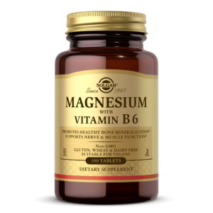Magnez z Witaminą B6 (100 tabl.)