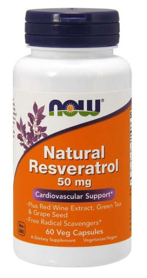 Natural Resveratrol 50 mg (60 kaps.)