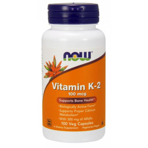 Witamina K2-MK4 100 mcg i Lucerna (100 kaps.)