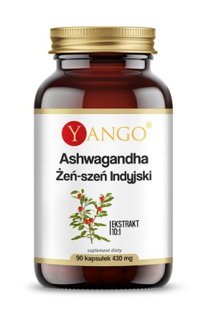 Ashwagandha - ekstrakt 10:1 (90 kaps.)