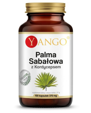 Palma sabałowa z kordycepsem - ekstrakt (100 kaps.)