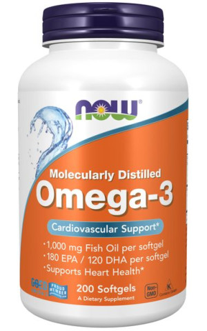 Omega 3 - DHA 120 mg + EPA 180 mg (200 kaps.)