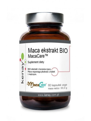 Maca ekstrakt BIO MacaCare (60 kaps.)