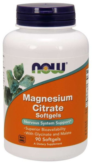 Magnesium Citrate - Cytrynian Magnezu (90 kaps.)