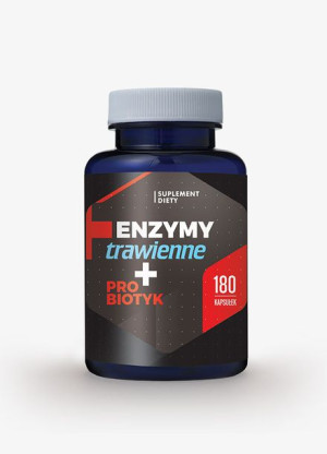 Enzymy Trawienne + Probiotyk (180 kaps.)
