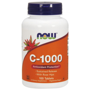 Witamina C 1000 mg o przedłużonym uwalnianiu (100 tabl.)