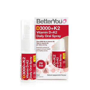 Witamina D3 + K2 MK7 75 mcg w sprayu (12 ml)
