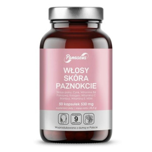 Włosy, skóra i paznokcie (50 kaps.)