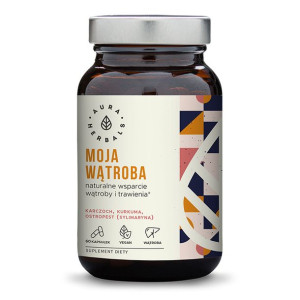 Moja Wątroba: karczoch + ostropest + kurkuma (60 kaps.)