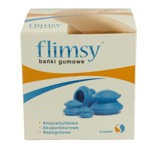 Bańki Chińskie Gumowe FLIMSY (4 szt.)