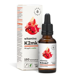 Witamina K2mk7 w kroplach (30 ml)