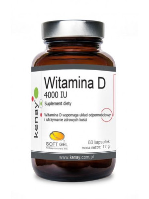 Witamina D3 4000 IU (60 kaps.)