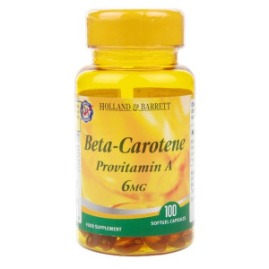 Beta karoten (Prowitamina A) (100 kaps.)