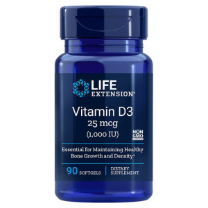 Witamina D3 1000 IU (90 kaps.)