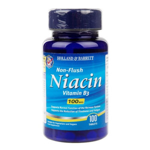 Witamina B3 - Niacyna (Niacin Non-Flush) (100 tabl.)