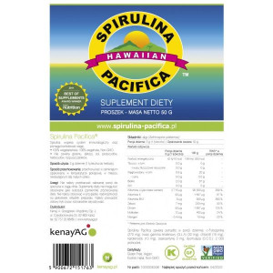 Hawajska Spirulina Pacifica (50 g)