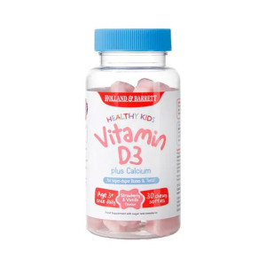 Healthy Kids Vitamin D3 plus Calcium (30 żelek)