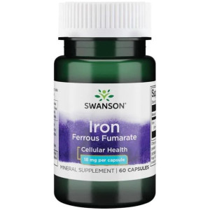 Iron Ferrous Fumarate 18 mg (60 kaps.)