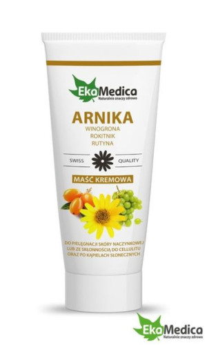 Maść Arnika + Winogrona + Rokitnik + Rutyna (200 ml)