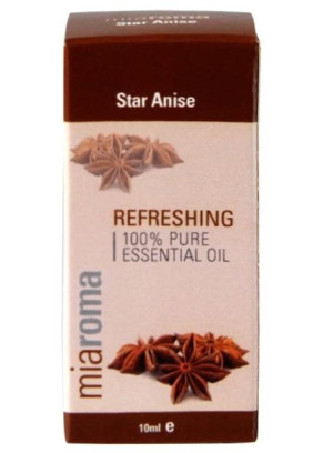 Miaroma Star Anise Pure Essential Oil (10 ml)