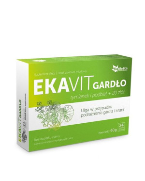EKAVIT Gardło  (24 szt.)