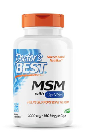 MSM with OptiMSM Vegan (180 kaps.)