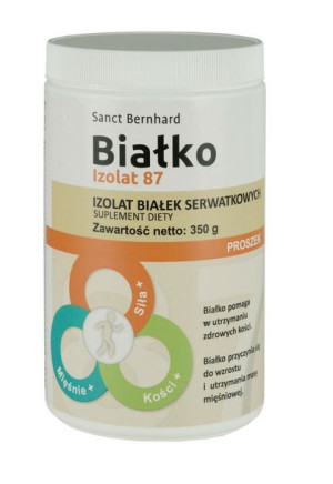 Białko Izolat 87 - Izolat Białek Serwatkowych (350 g)