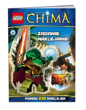 Ameet LAS201 Lego Chima zadanie naklejanie