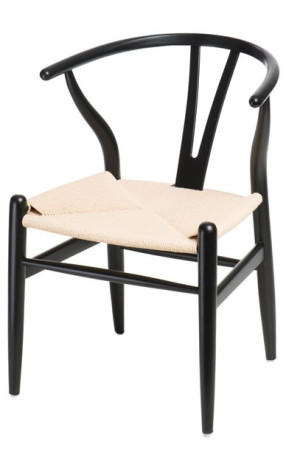 Krzesło Wicker inspirowane Wishbone
