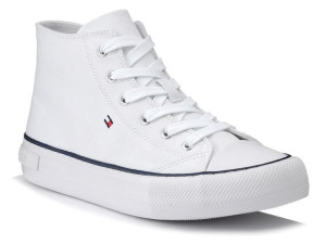 Trampki białe TOMMY HILFIGER 32119 wysokie