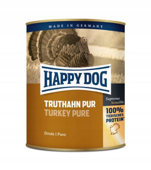 Puszka Happy Dog Truthahn (Indyk) 800g