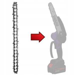 8 calowy do mini pilarki 20cm stalowy łańcuch PIŁY
