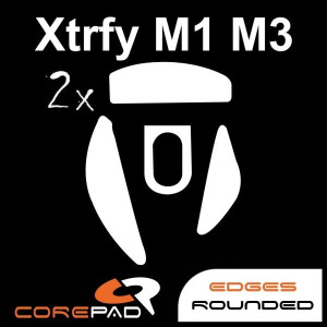 2 X Corepad Xtrfy M1 Rgb / Xtrfy M3 Rgb