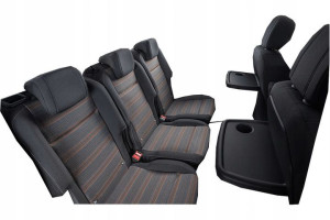 PEUGEOT RIFTER od 2018 5 osób Pokrowce dedykowane
