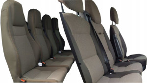 DUCATO JUMPER Brygadówka Doka 7 osób POKROWCE