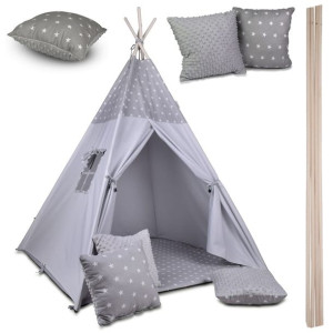 Namiot TIPI dla dzieci STABILNY Domek Wigwam Teepee PREMIUM