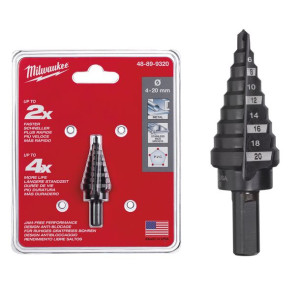 Wiertło stopniowe stożkowe 4-20mm Milwaukee