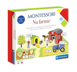 Zestaw Na Farmie - Montessori - Clementoni - 50693