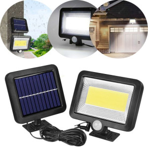 Lampa Solarna Z Czujnikiem Ruchu I Zmierzchu