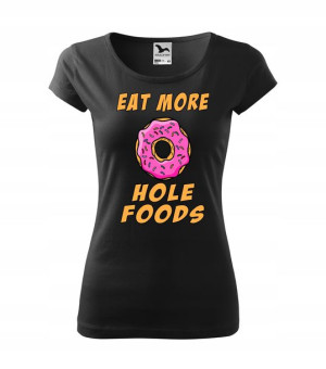 EAT MORE HOLE FOODS Tłusty czwartek czarna r M