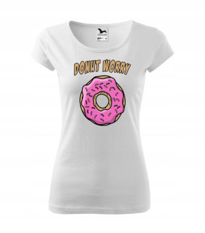 DONUT WORRY Tłusty czwartek koszulka damska r 3XL