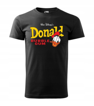 Koszulka KACZOR DONALD guma balonowa lata 90 r. XL