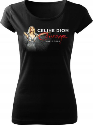 Celine Dion Koszulka na koncert Courage Tour 3XL