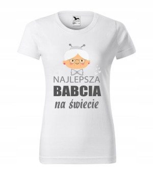 NAJLEPSZA BABCIA NA ŚWIECIE prezent dla babci XXL