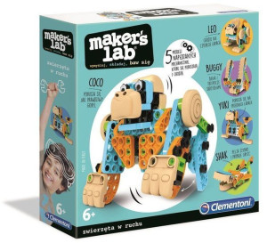 Zabawne Zwierzęta - Maker's Lab - Clementoni - 50326