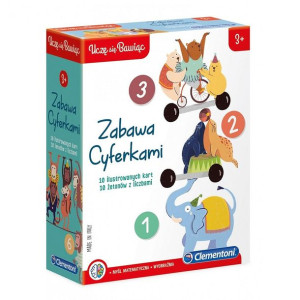 Zabawa Cyferkami - Uczę Się Bawiąc - Clementoni - 50090