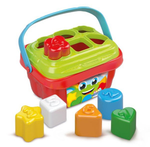 Wiaderko Sorter Z Klockami - Baby Clementoni - 17106