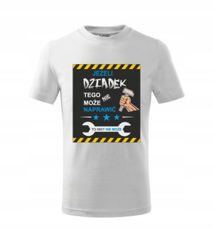 Koszulka Męska DLA DZIADKA biała r. XL